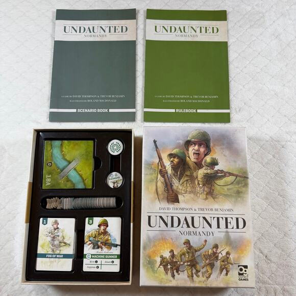 Osprey Games Undaunted Normandy World War II Combat Campaign Deck-building - Picture 2 of 6